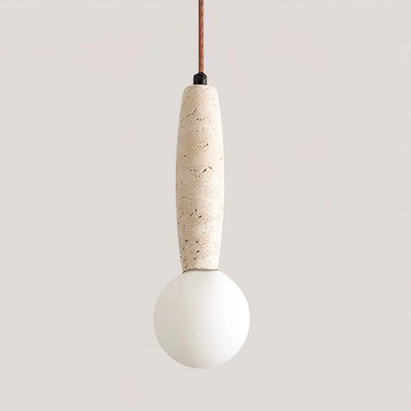 Torrano Wabi-Sabi Travertine Pendant Light - Image 11