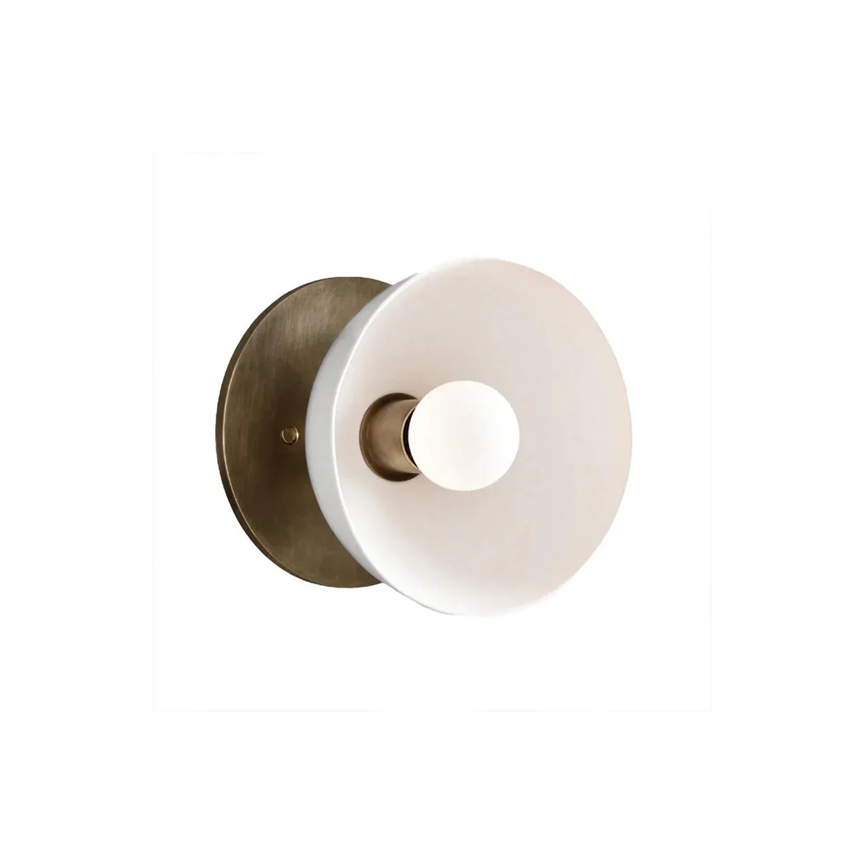 Trapeze Minimalist Porcelain Wall Light