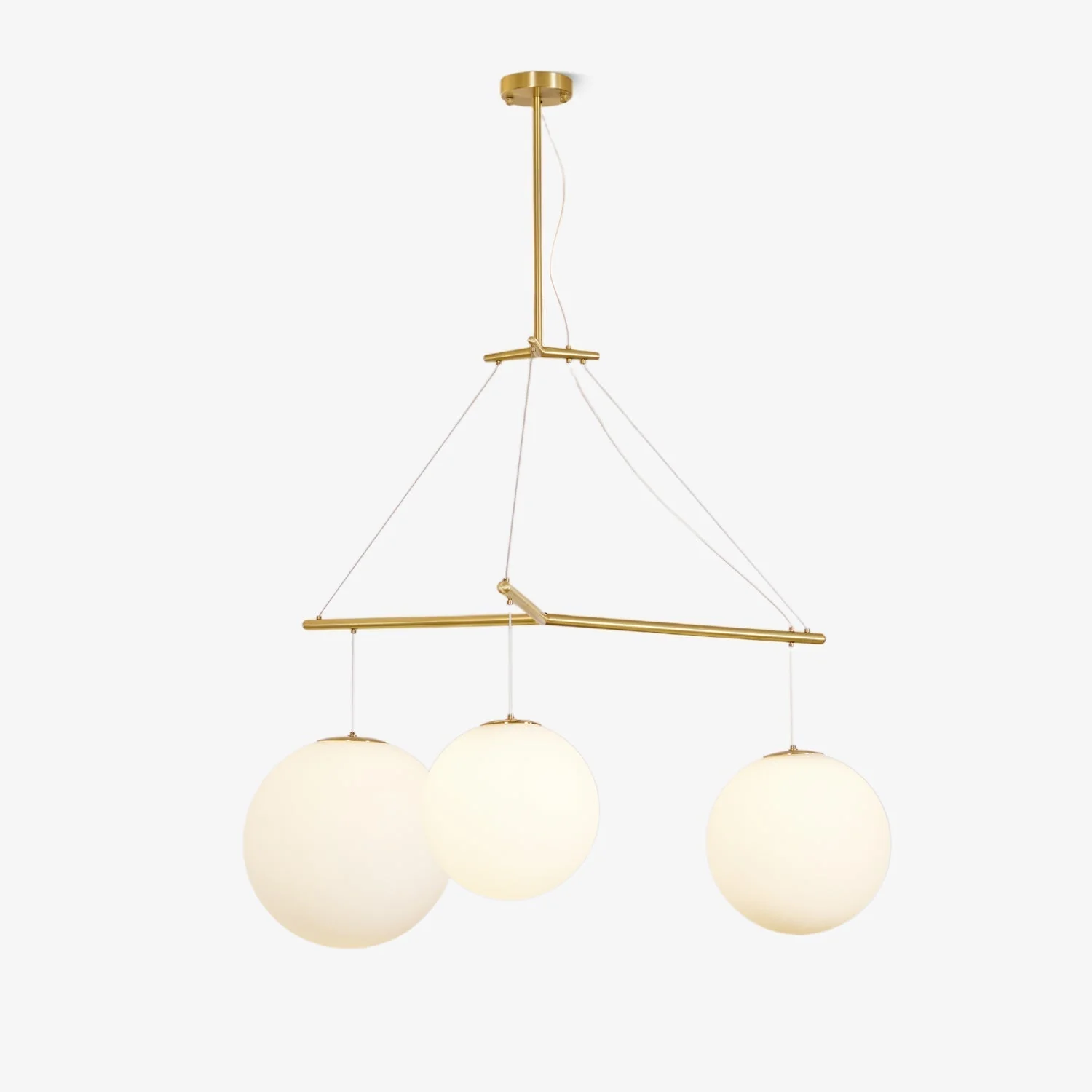 Triad Minimalist Glass Pendant Lamp