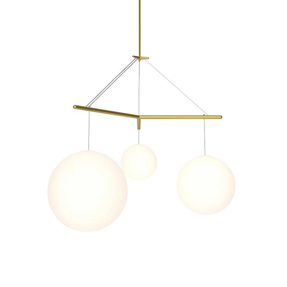 Triad Minimalist Glass Pendant Lamp - Image 11