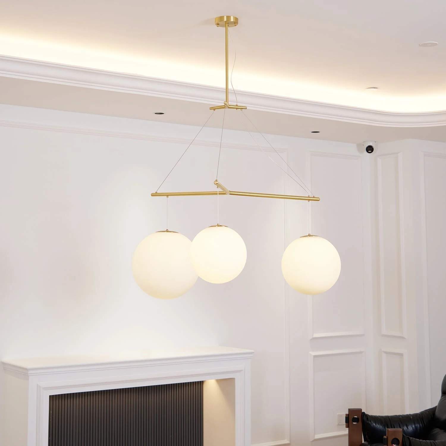 Triad Minimalist Glass Pendant Lamp - Image 14