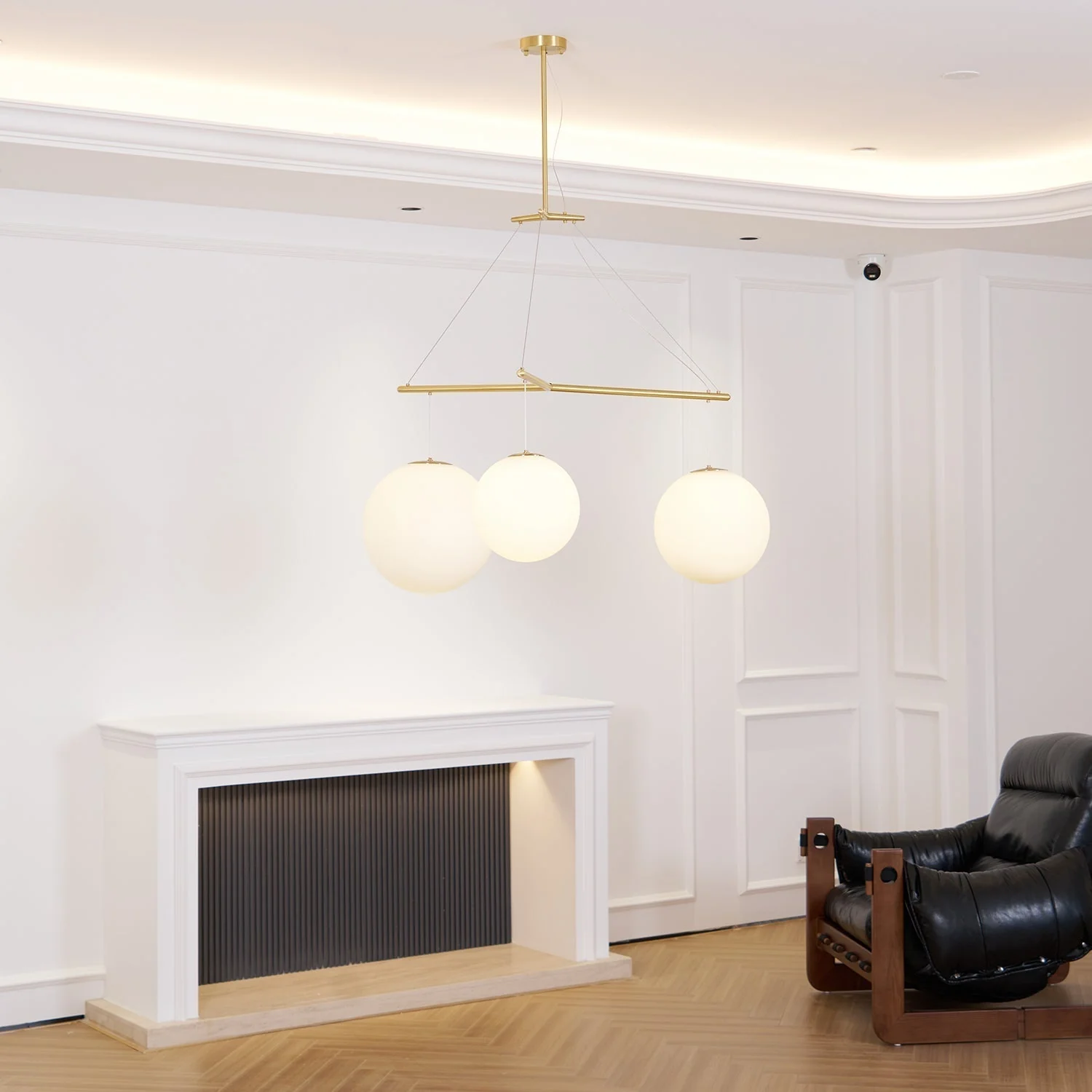 Triad Minimalist Glass Pendant Lamp - Image 3