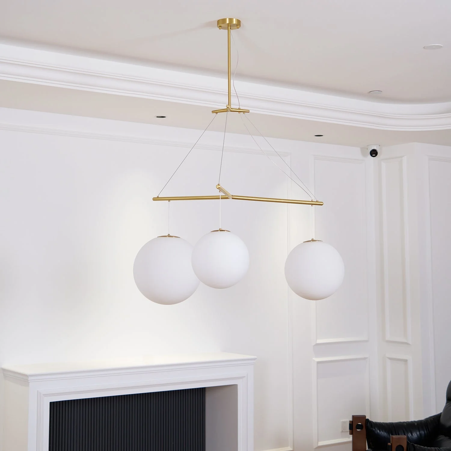 Triad Minimalist Glass Pendant Lamp - Image 4