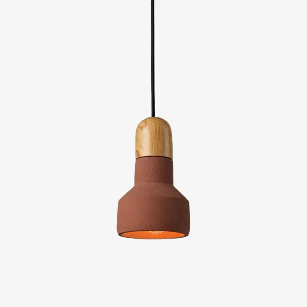 Trio Rustic Wood Pendant Light - Image 17