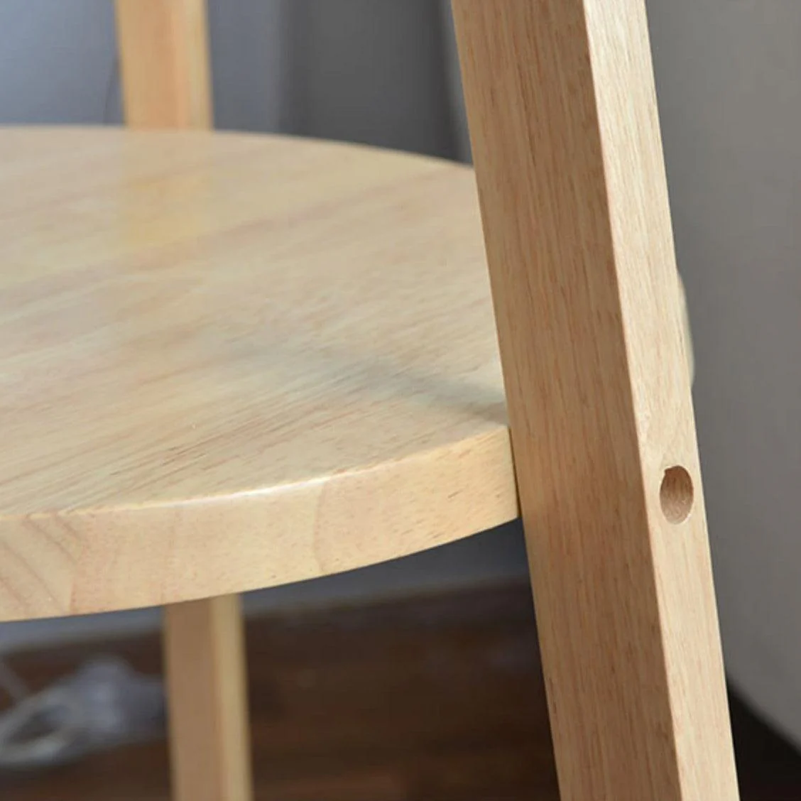 Tripod Farmhouse Wood Floor Lamp - Image 15