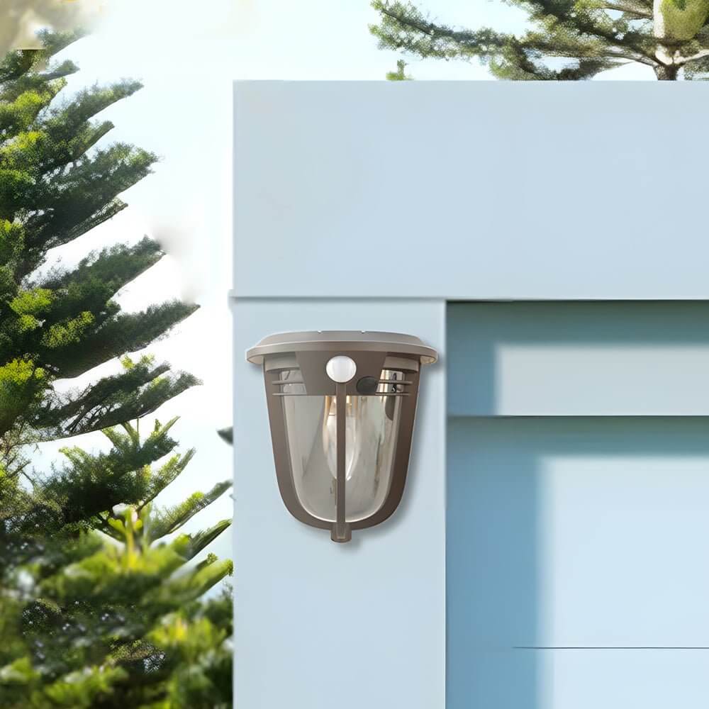 Troy Motion Sensor Solar ABS Outdoor Wall Light - Image 3
