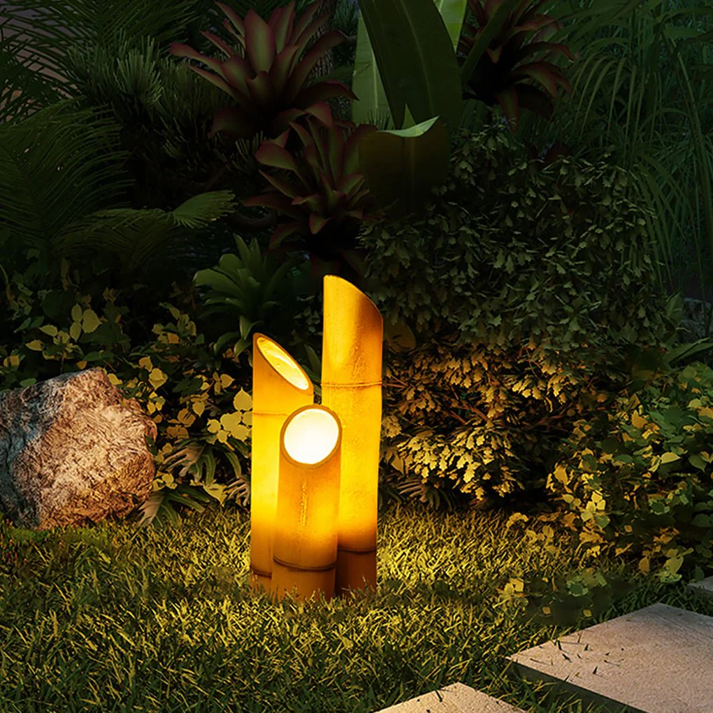Trvers LED Charming Landscape Resin Outdoor Lights