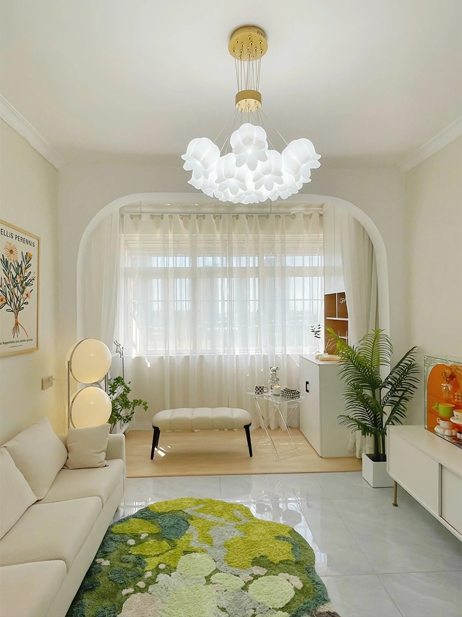 Tucker Lily Modern Pendant Light - Image 9