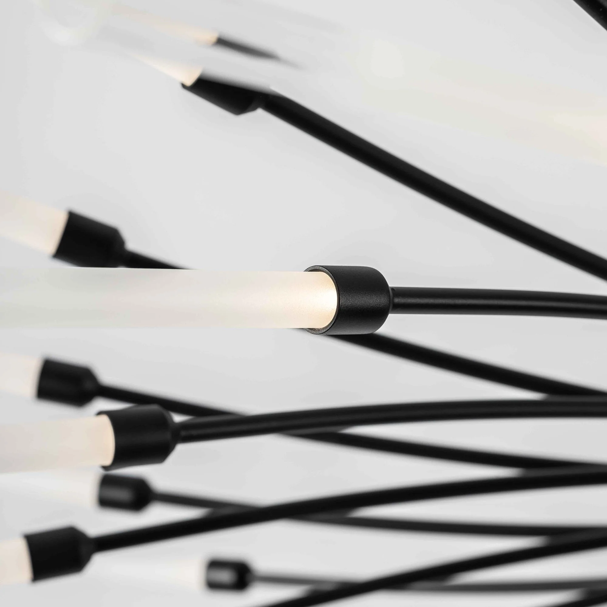 Twig Contemporary Glass Chandelier - Image 11