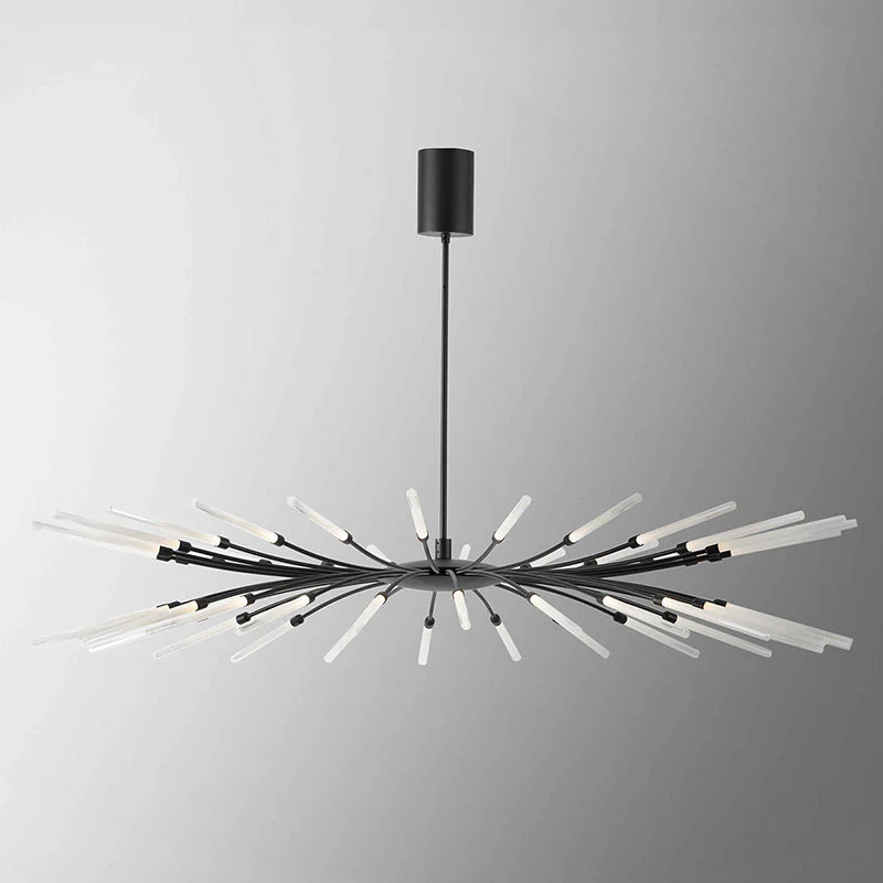 Twig Contemporary Glass Chandelier - Image 12