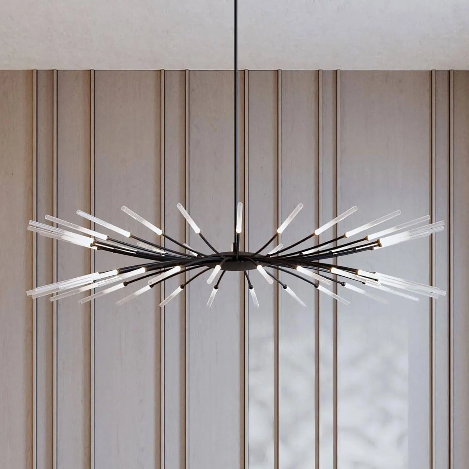 Twig Contemporary Glass Chandelier - Image 6