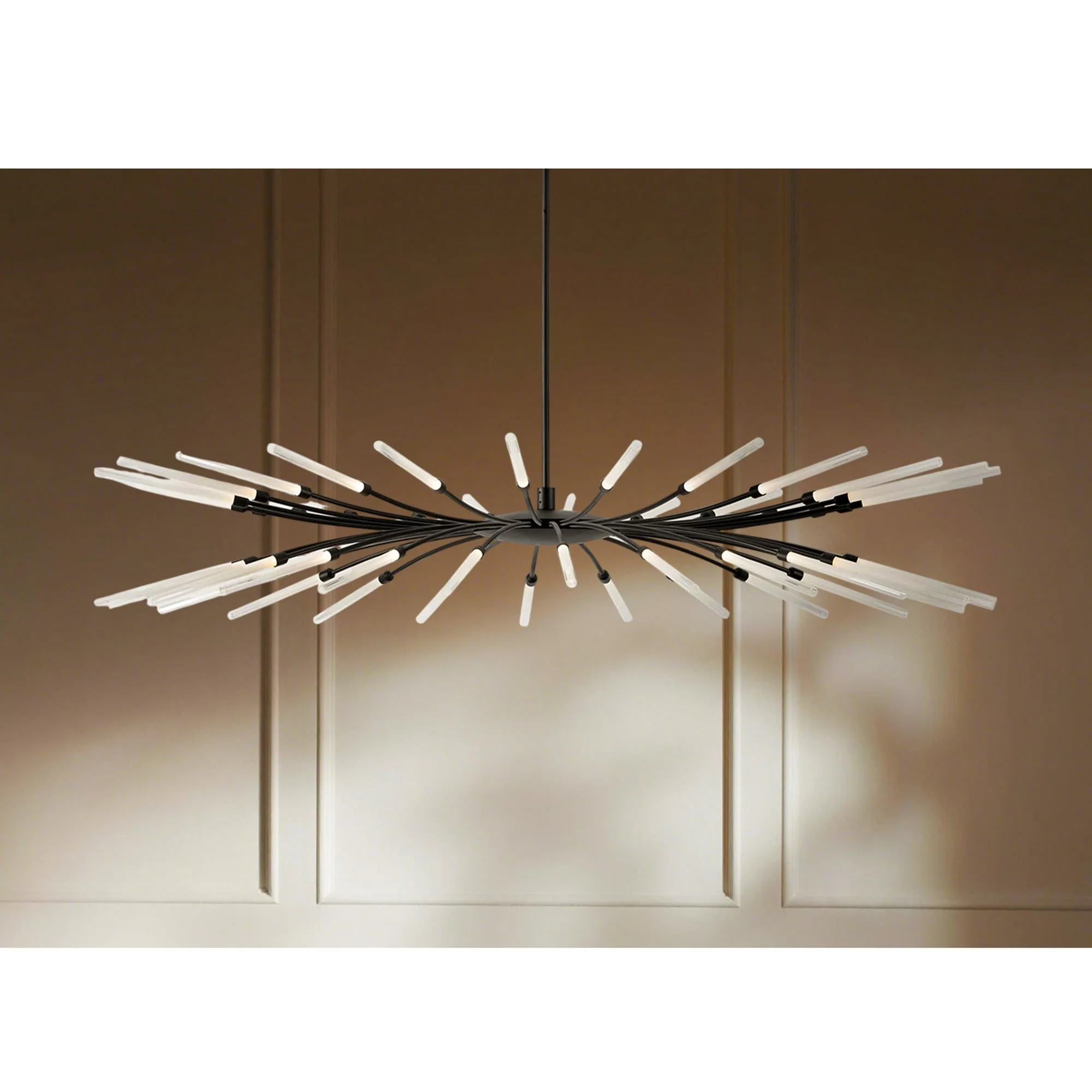 Twig Contemporary Glass Chandelier - Image 9