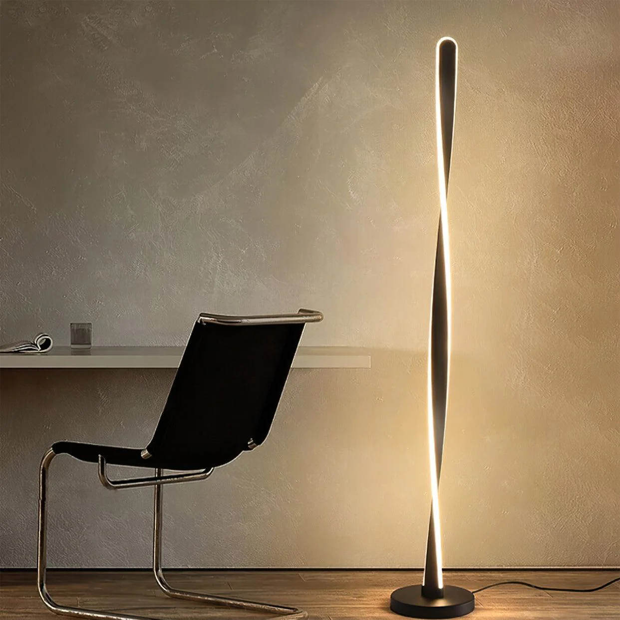 Twisted Modern Floor Lamp - Image 5