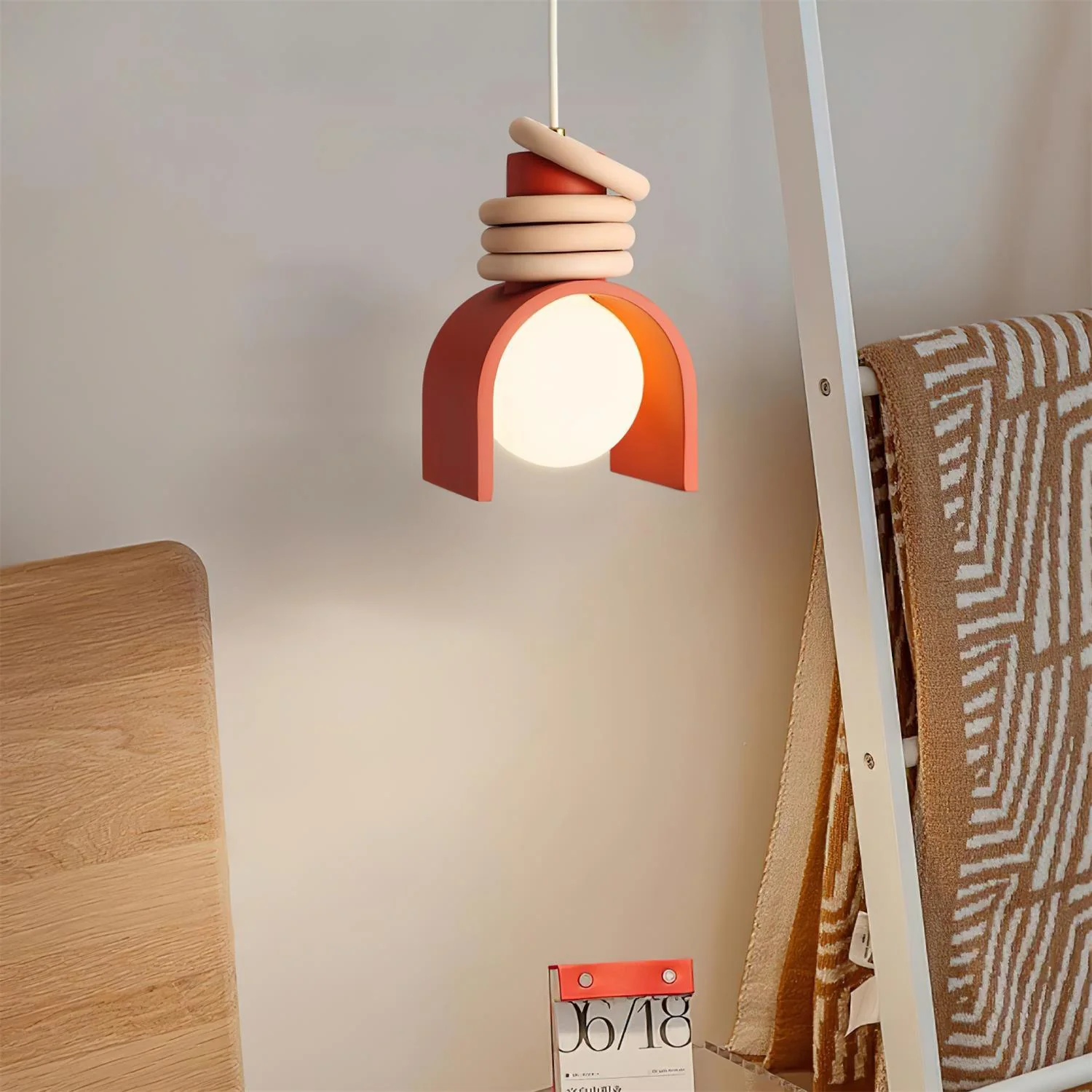 Twister Contemporary Glass Pendant Light - Image 10