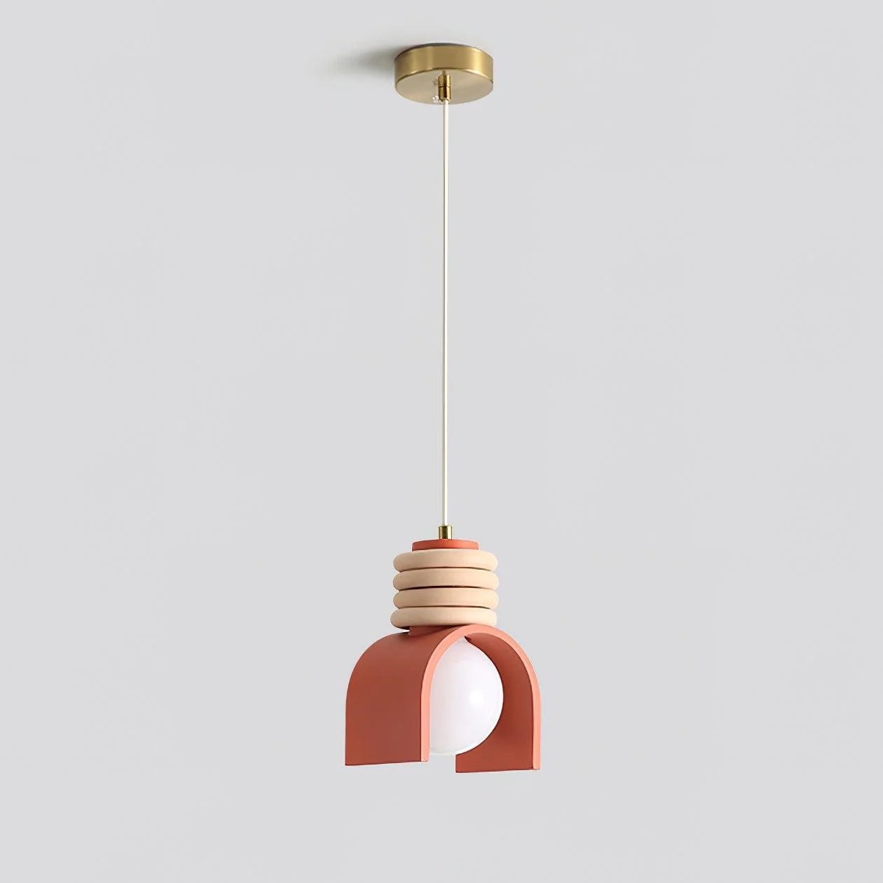 Twister Contemporary Glass Pendant Light - Image 12