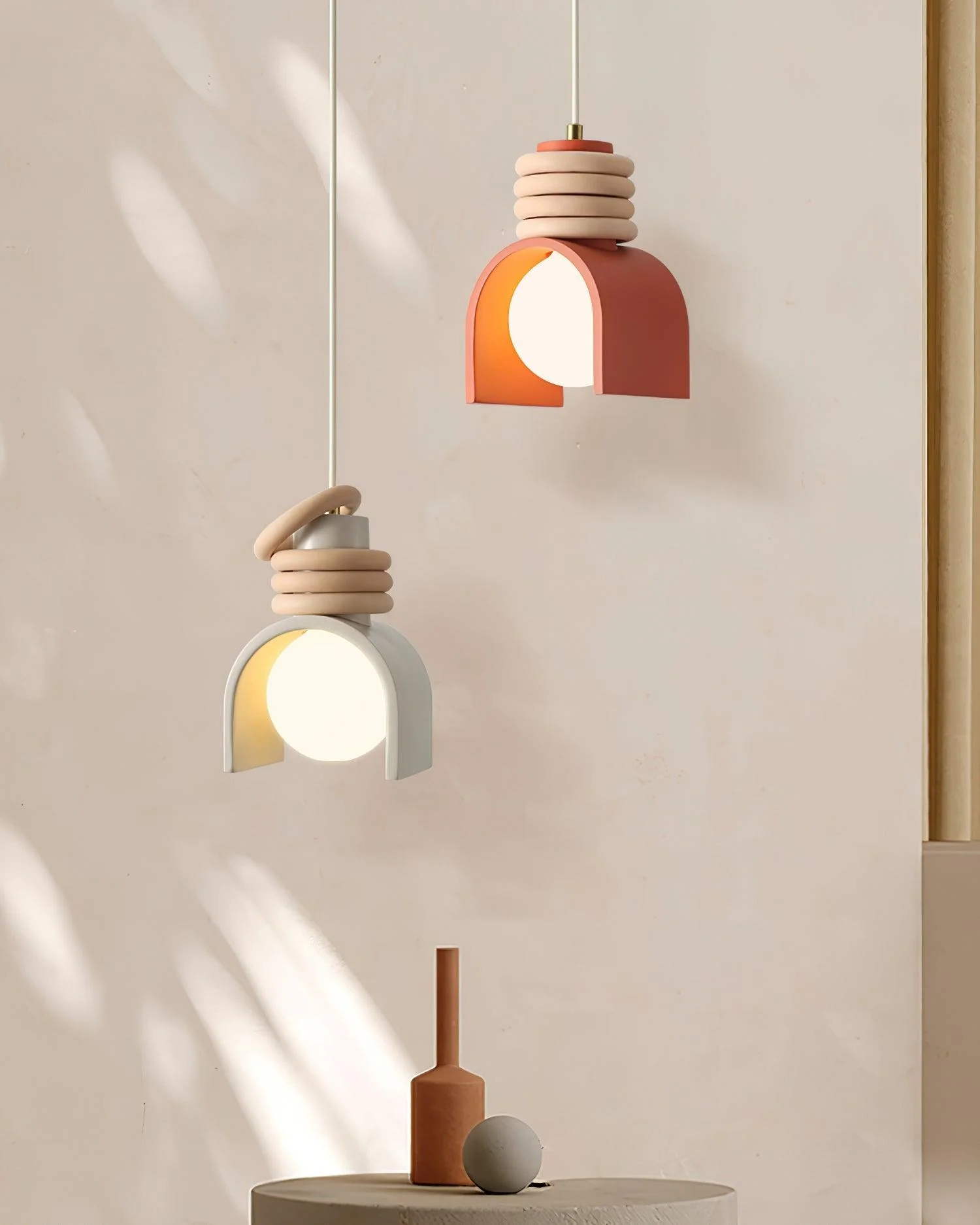 Twister Contemporary Glass Pendant Light - Image 14
