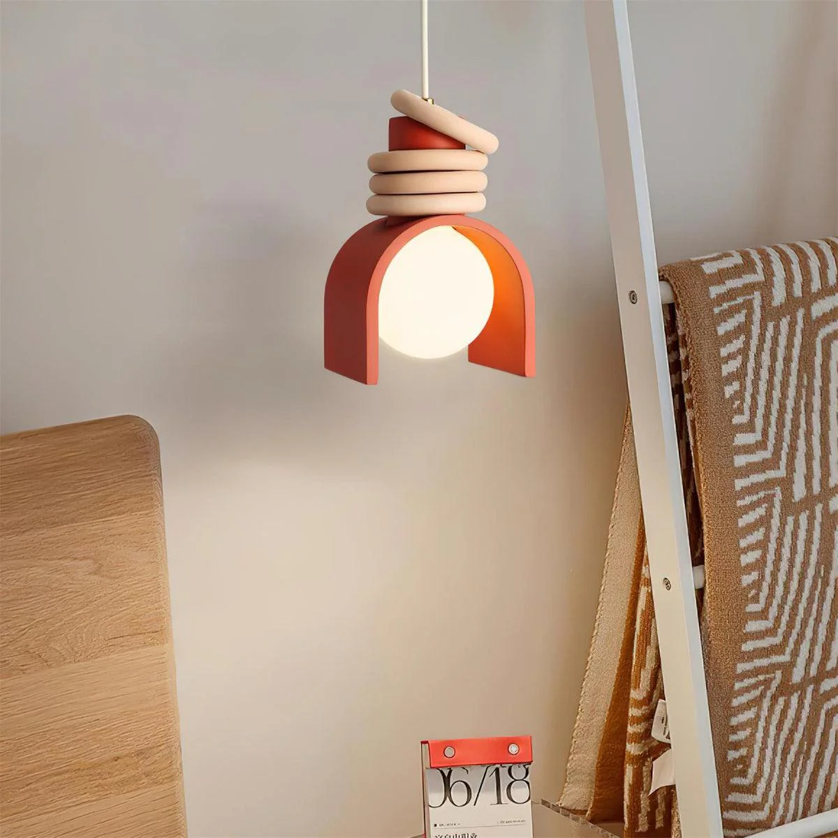 Twister Contemporary Glass Pendant Light - Image 15