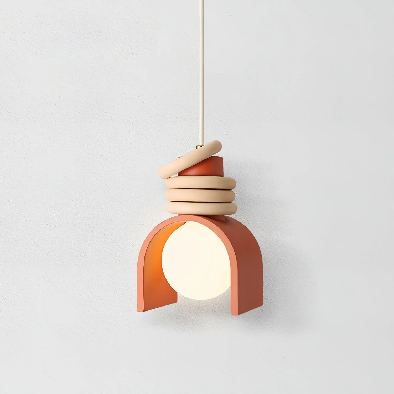 Twister Contemporary Glass Pendant Light - Image 18