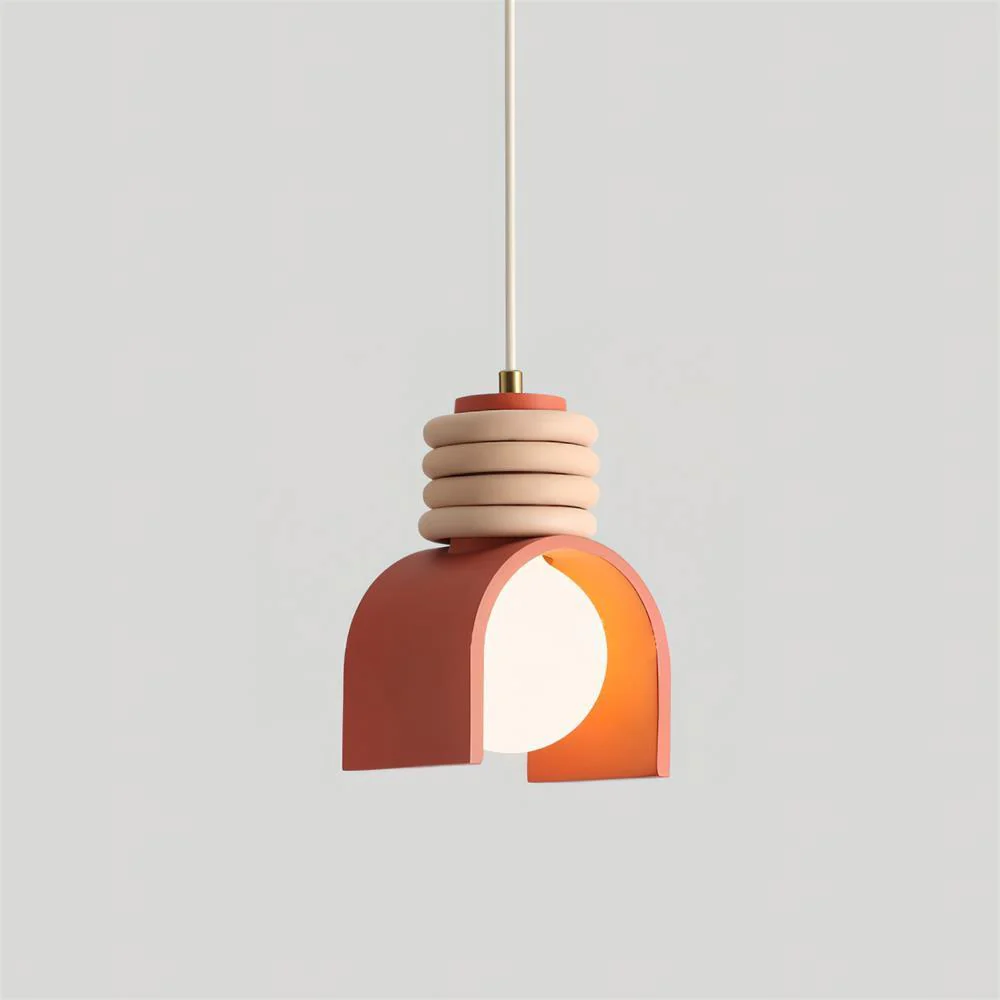 Twister Contemporary Glass Pendant Light - Image 7