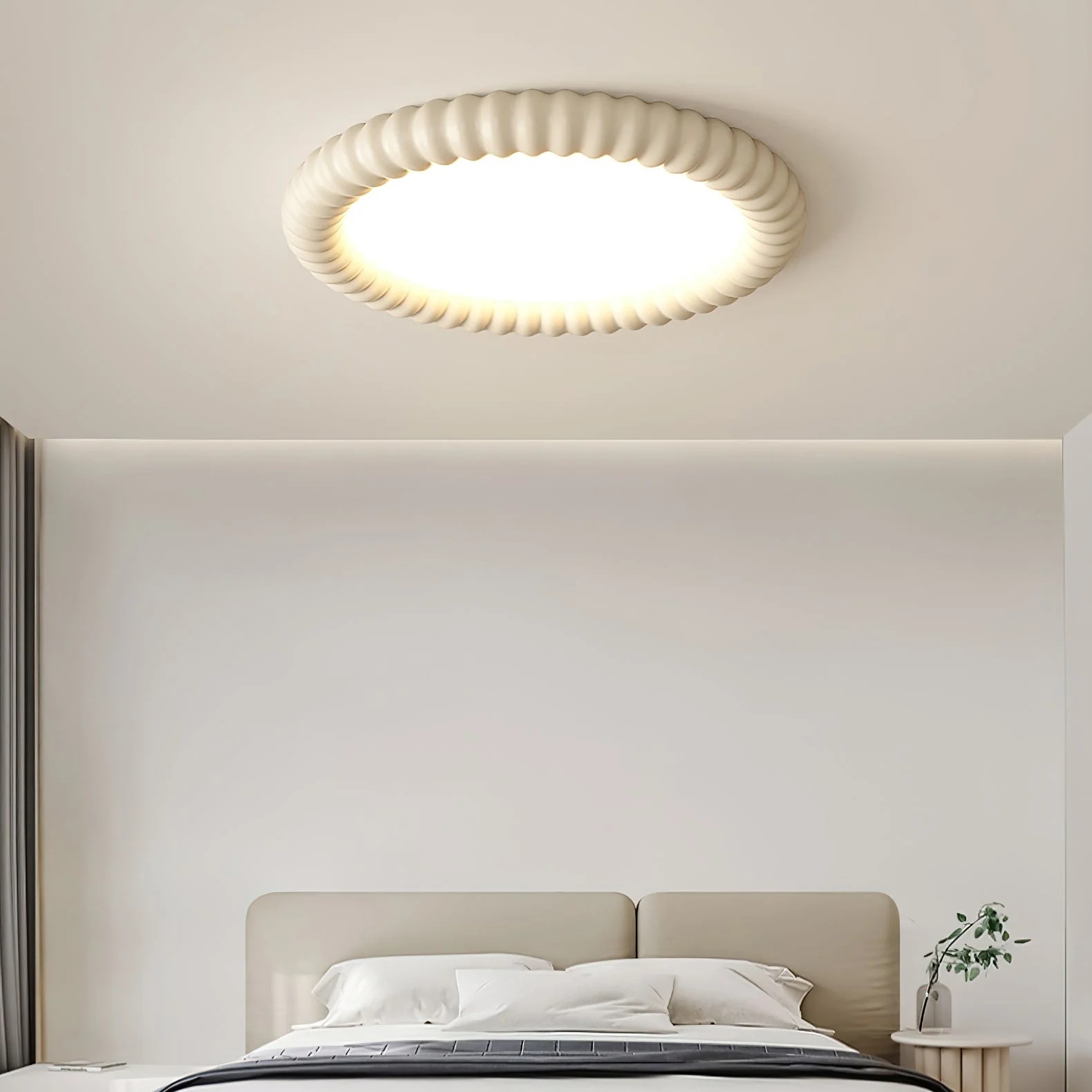 Ulire Nordic Art Ripple Resin Ceiling Light - Image 10
