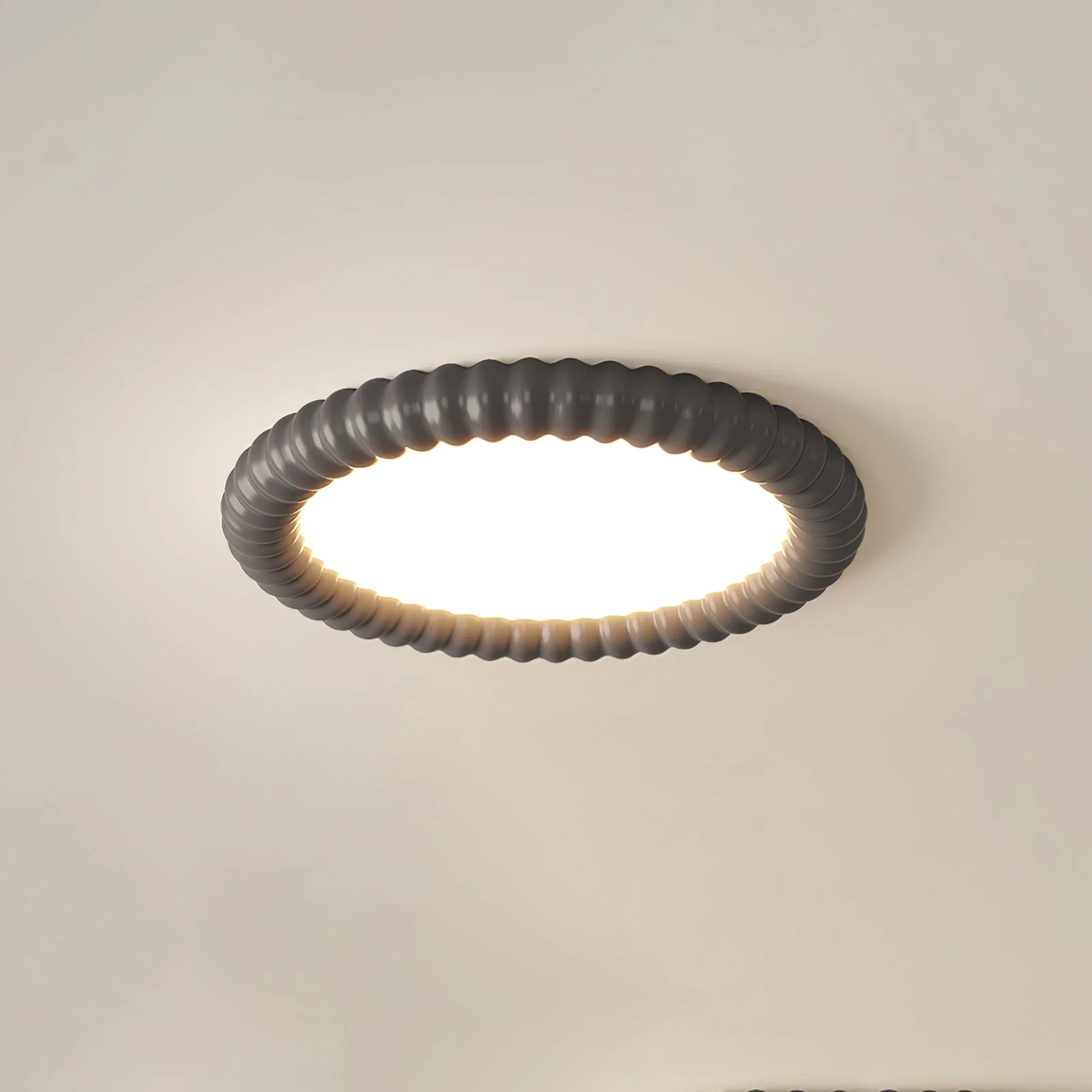 Ulire Nordic Art Ripple Resin Ceiling Light - Image 2