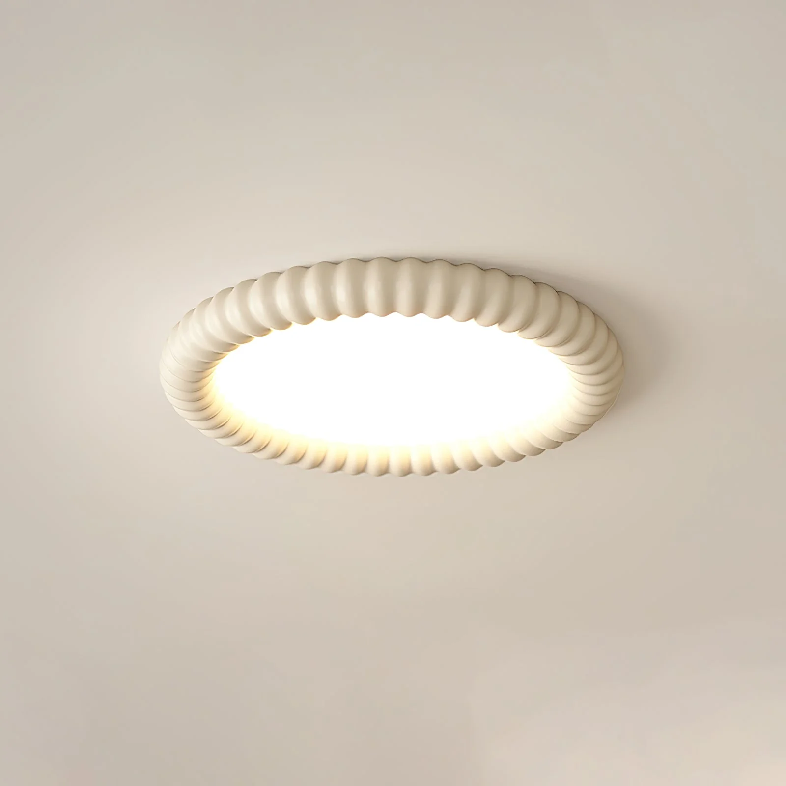 Ulire Nordic Art Ripple Resin Ceiling Light - Image 24