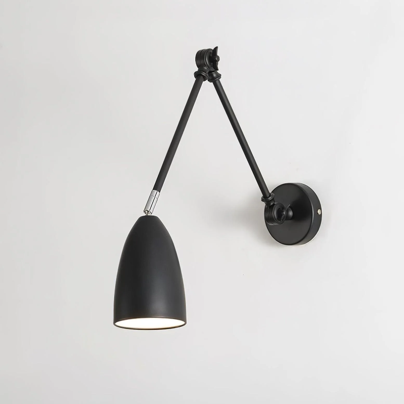 Ulrinel Adjustable Swing Arm Wall Lamp - Image 5