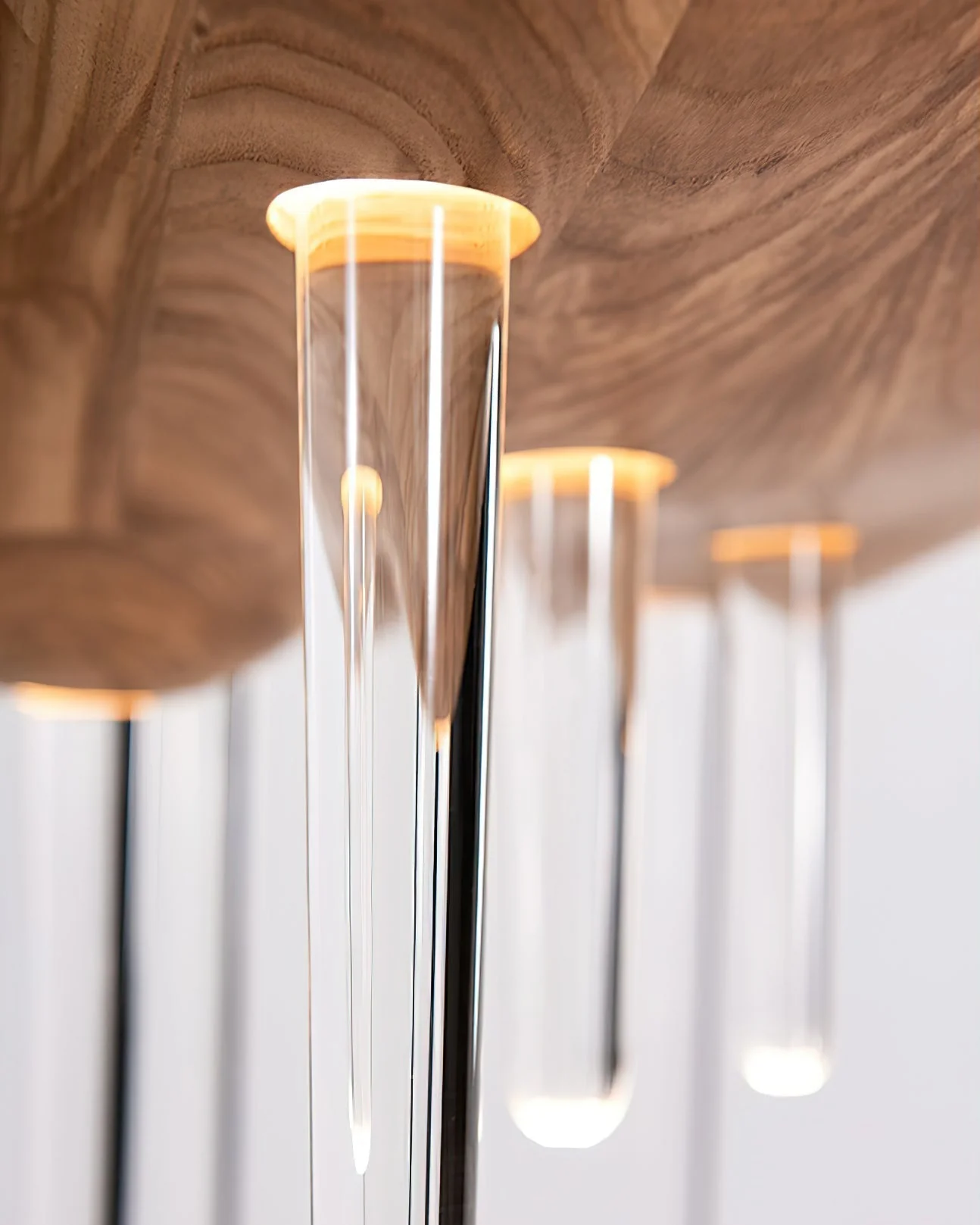 Umare Whimsical Oak Glass Pendant Light - Image 25