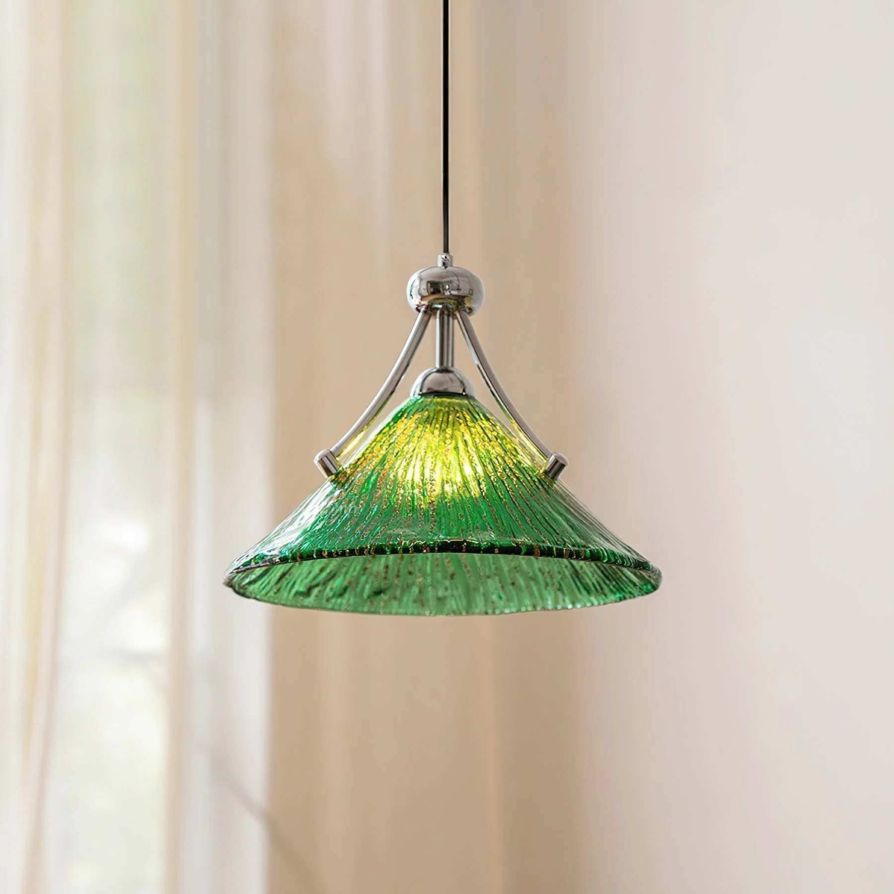 Umhouse Medieval Glass Pendant Light - Image 3