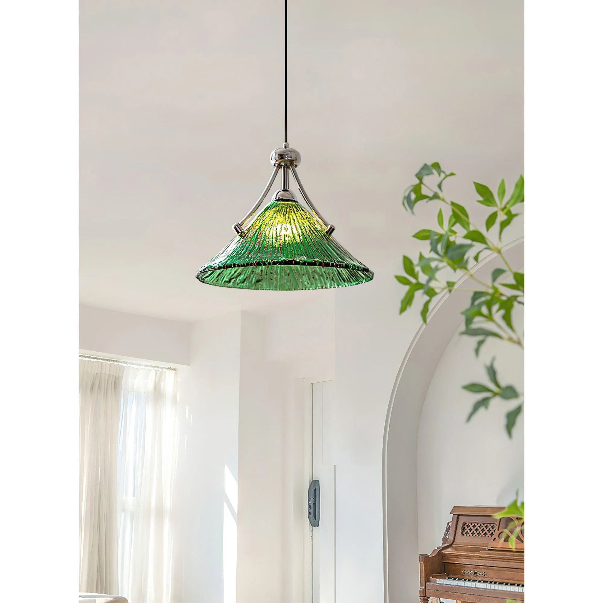 Umhouse Medieval Glass Pendant Light - Image 6