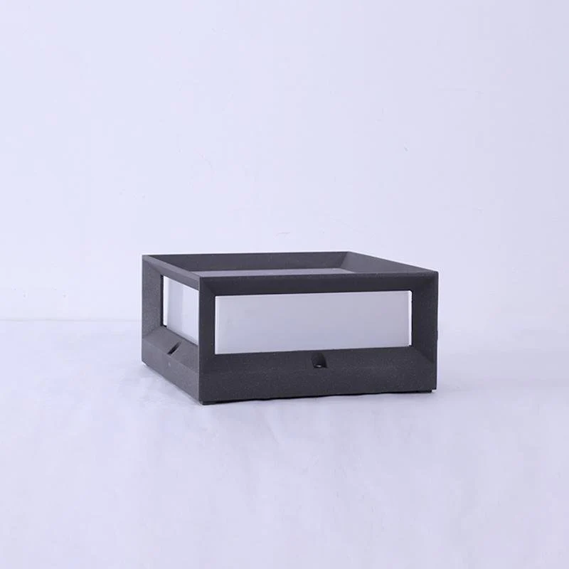 Una Square Unique Modern Solar Outdoor Lights - Image 13