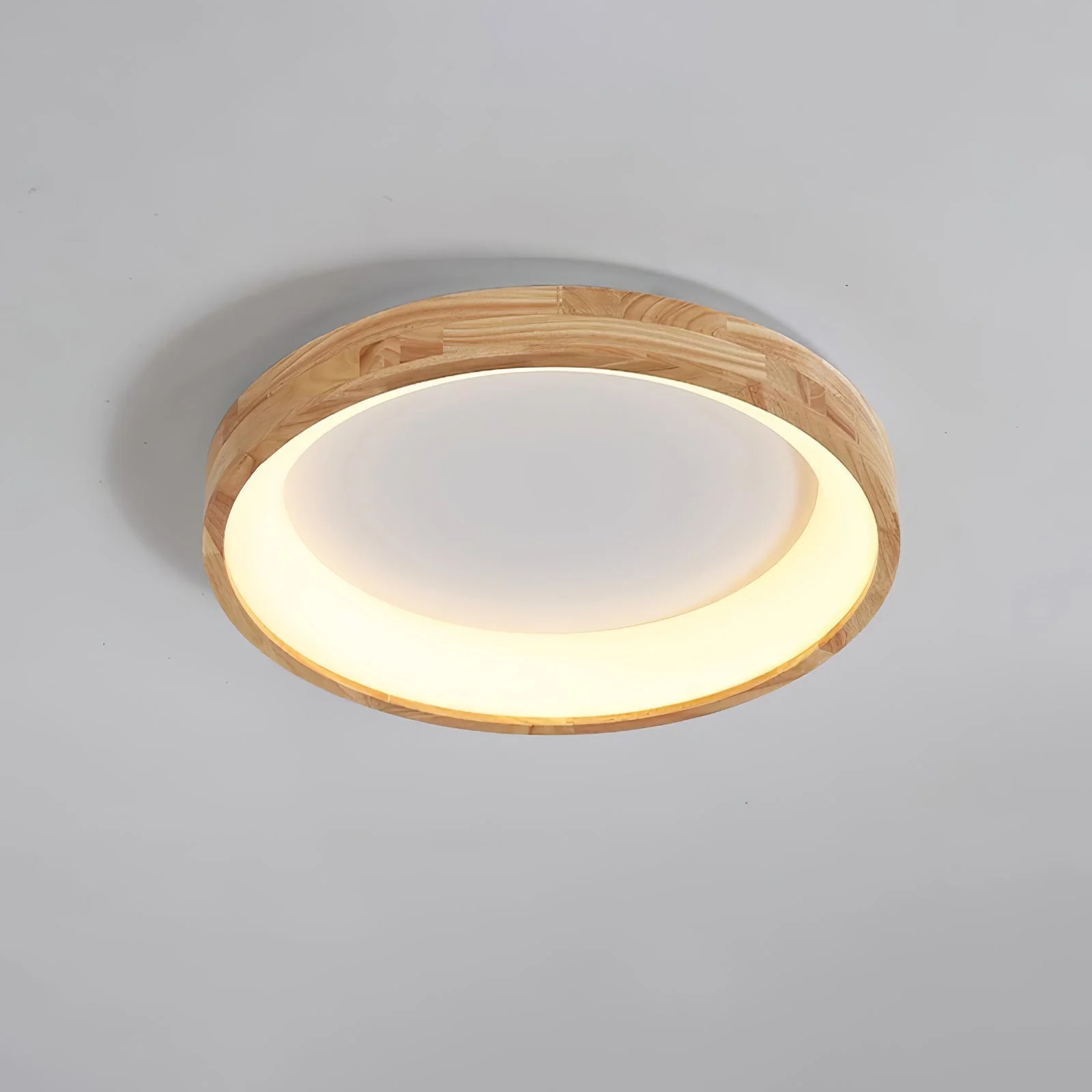 Uphae Modern Minimalist Square Wood Ceiling Light - Image 34