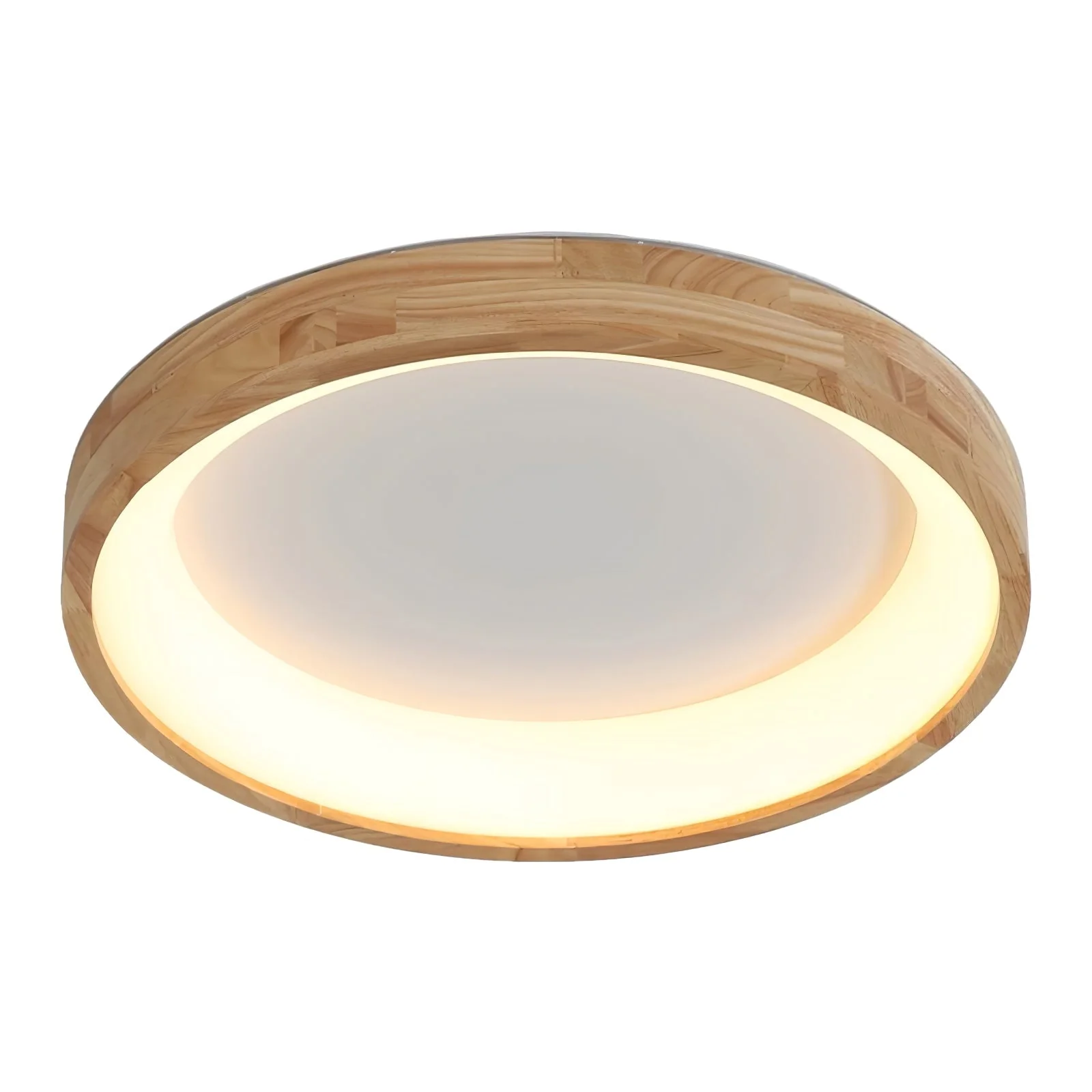Uphae Modern Minimalist Square Wood Ceiling Light - Image 41