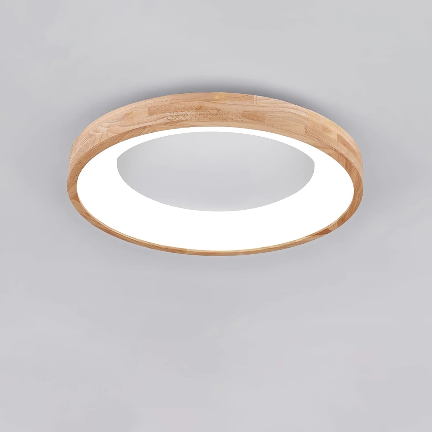 Uphae Modern Minimalist Square Wood Ceiling Light - Image 42