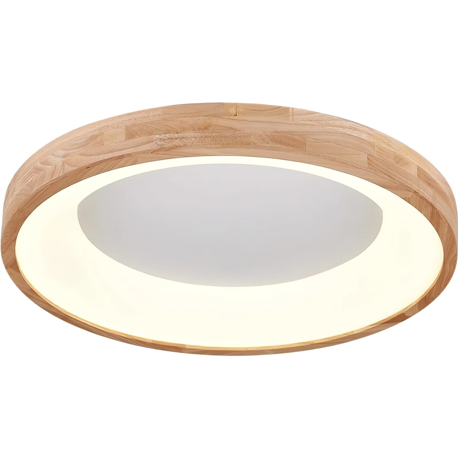 Uphae Modern Minimalist Square Wood Ceiling Light - Image 6