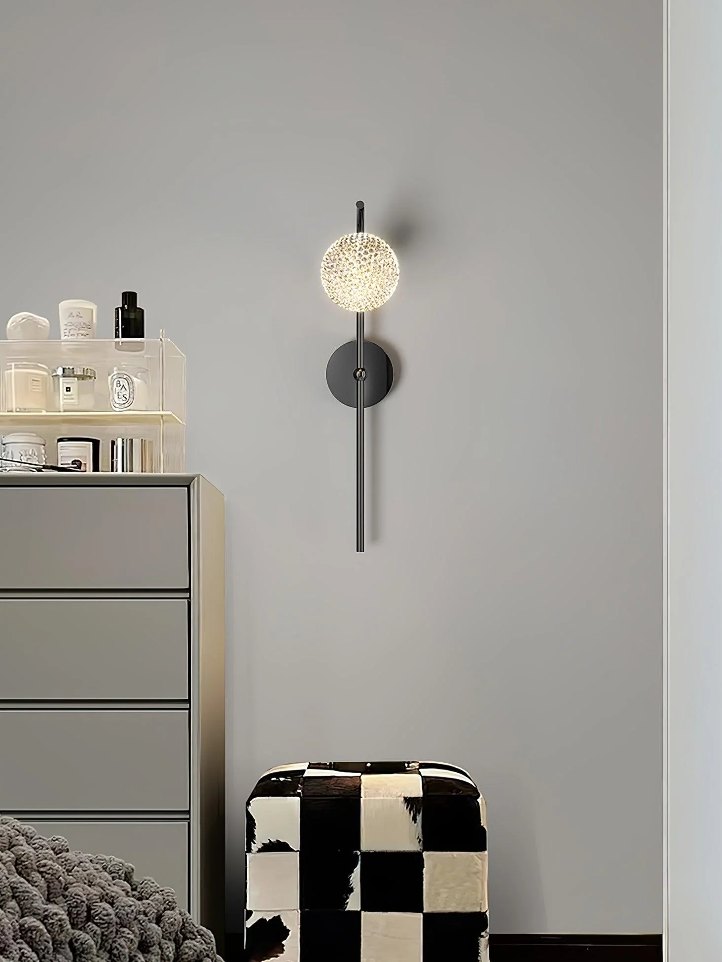Urineth Premium Nordic Art Crystal Wall Lamp - Image 21