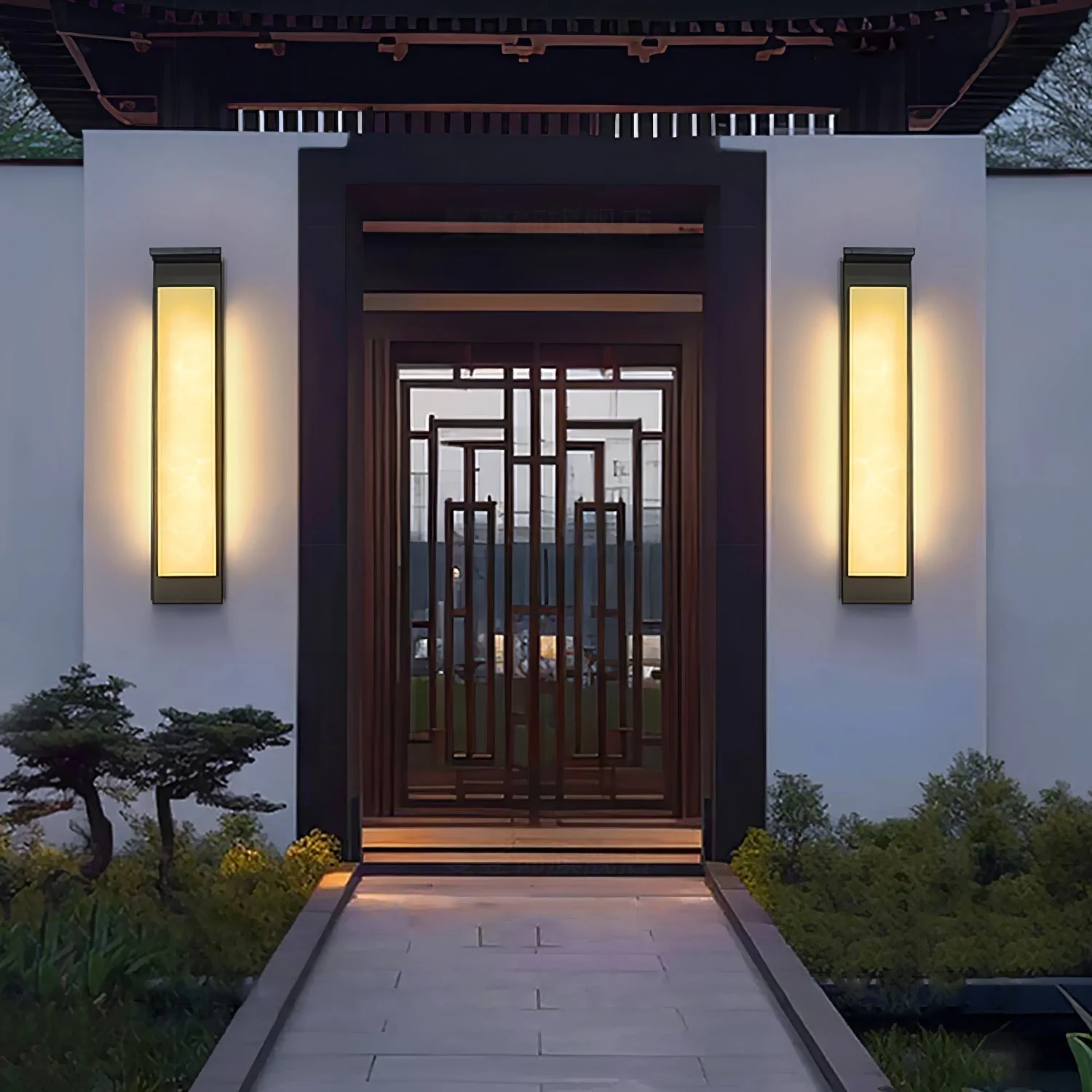 Ushaor Modern Minimalist Outdoor Wall Light - Image 21