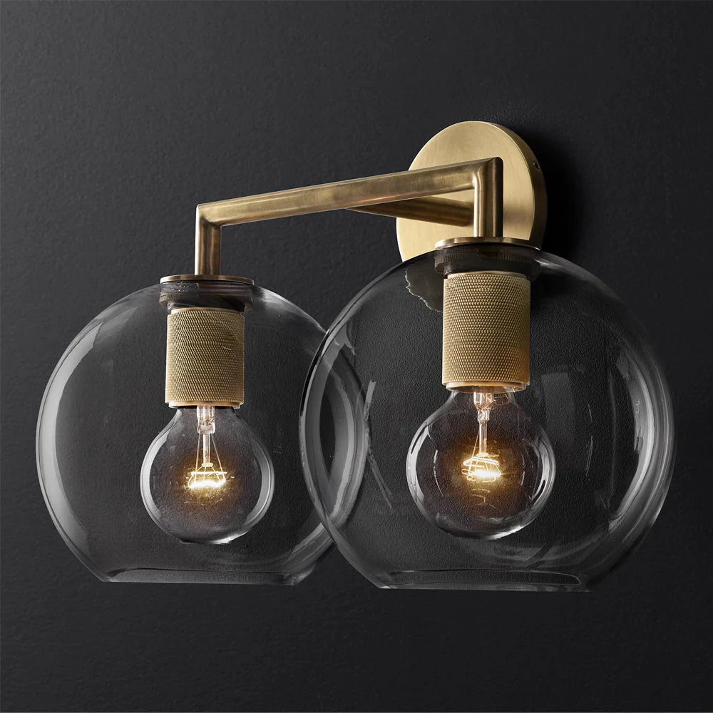 Utilitaire Minimalist Glass Wall Light - Image 2
