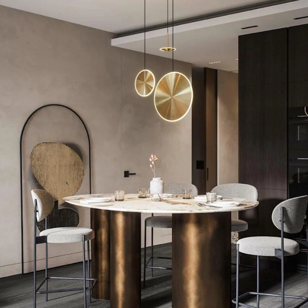 Uvenisra Modern Minimalist Dish Pendant Light - Image 4