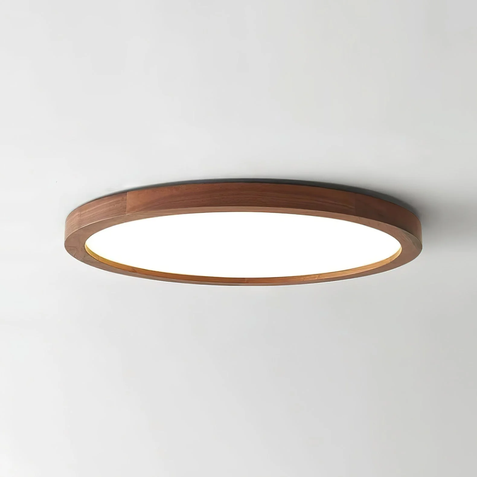 Valdon Farmhouse Walnut Ceiling Light - Image 7