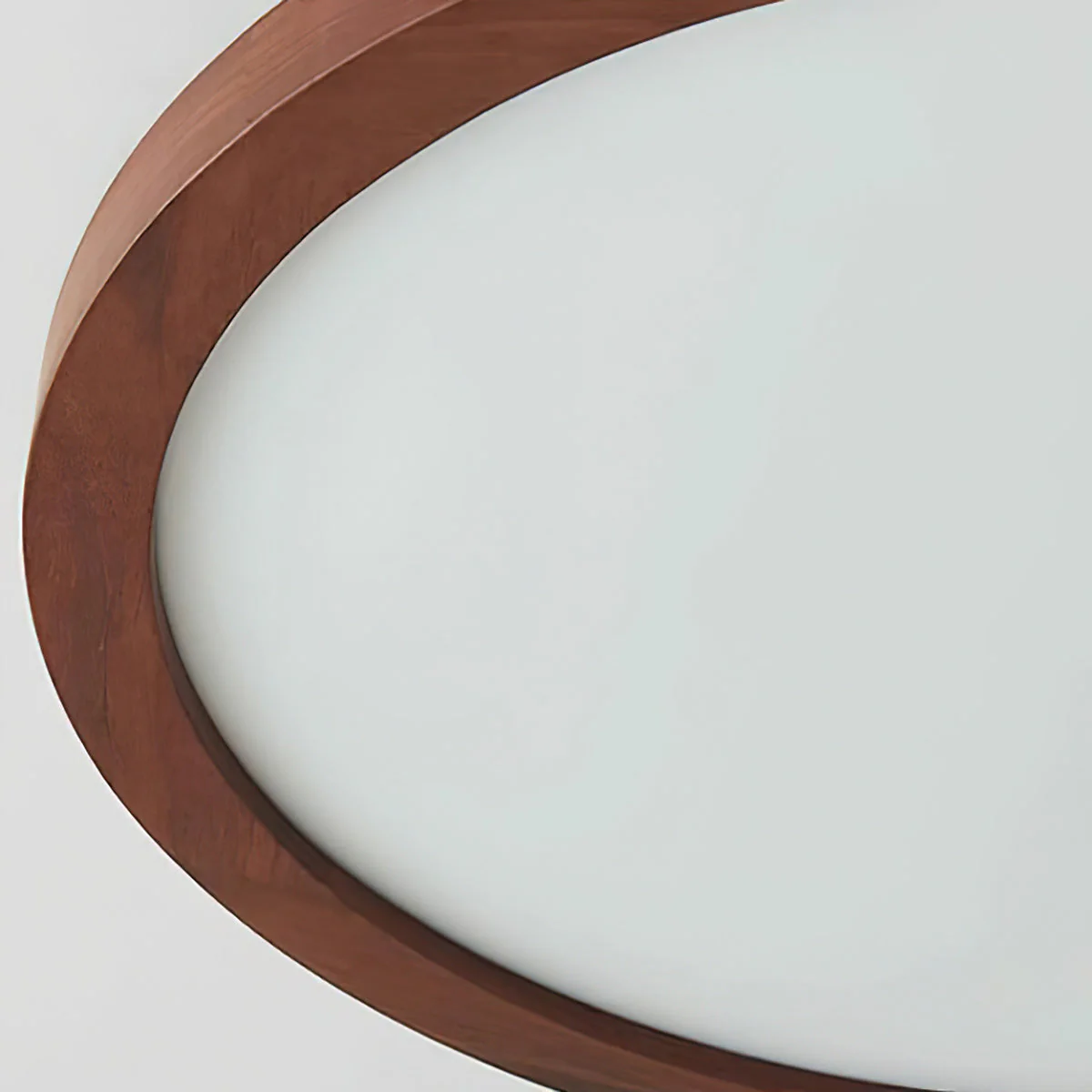 Valdon Farmhouse Walnut Ceiling Light - Image 9