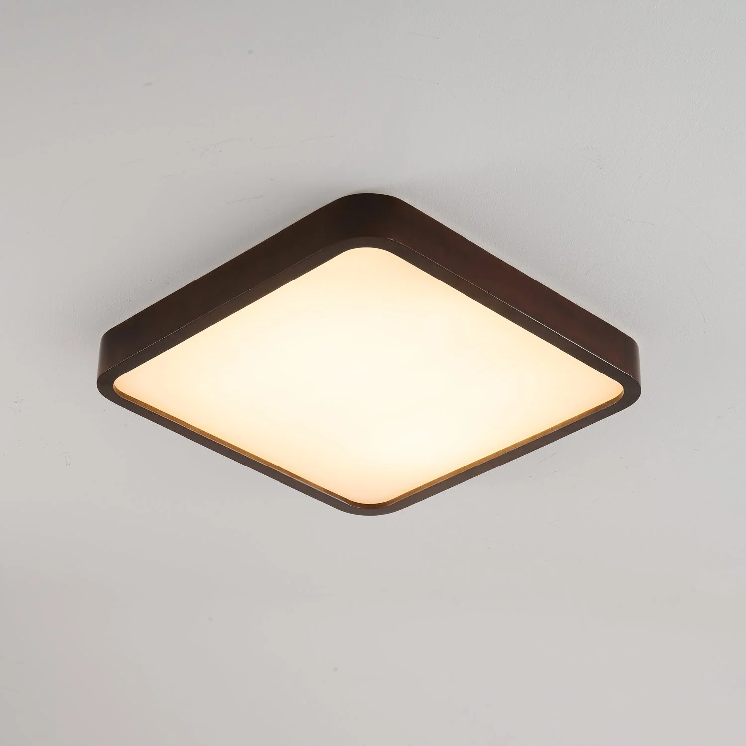 Vanoren Modern Minimalist Rectangular Wood Ceiling Light - Image 10
