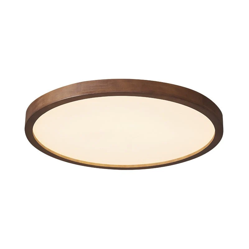 Vanoren Modern Minimalist Rectangular Wood Ceiling Light - Image 19