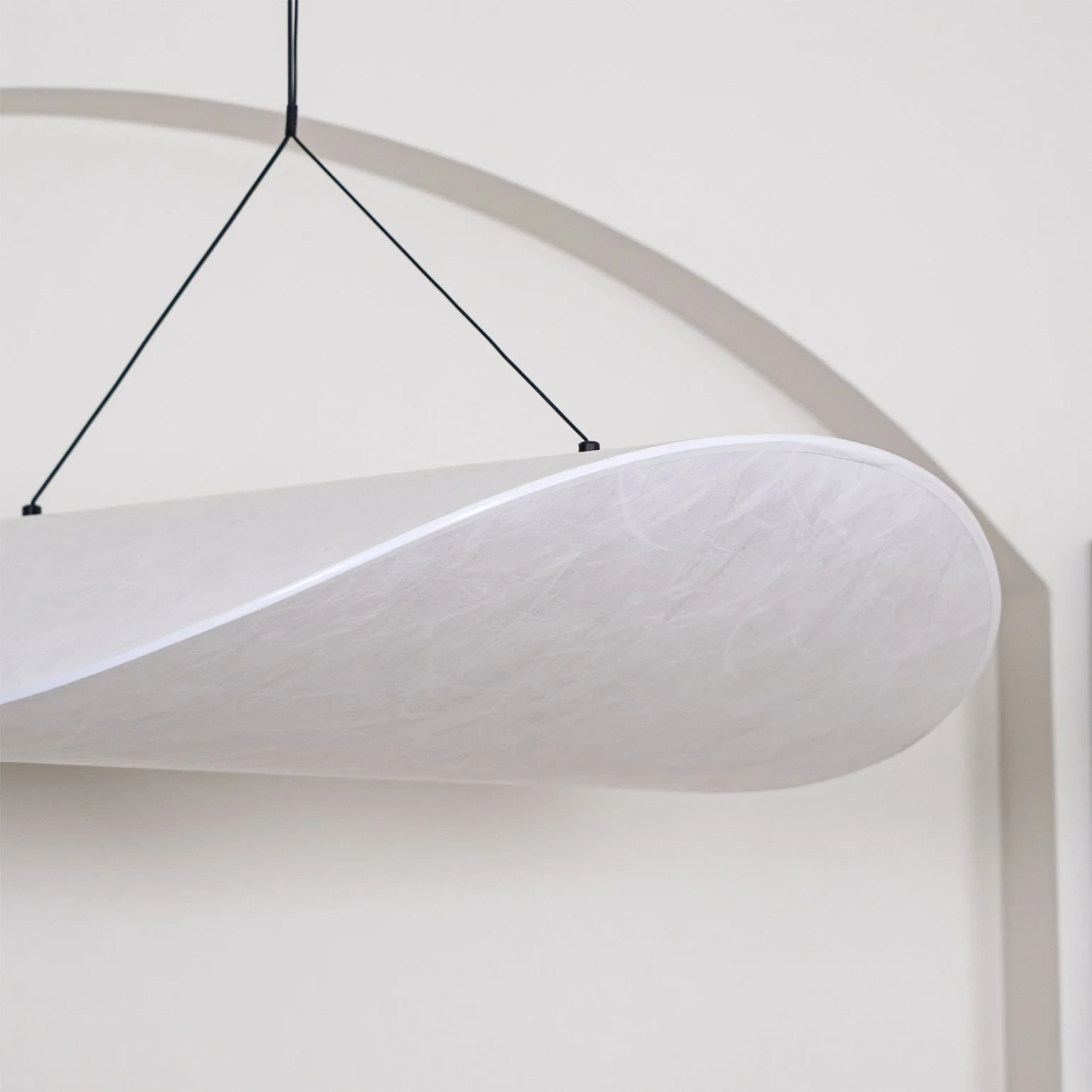 Vela Minimalist Silk Pendant Light - Image 121