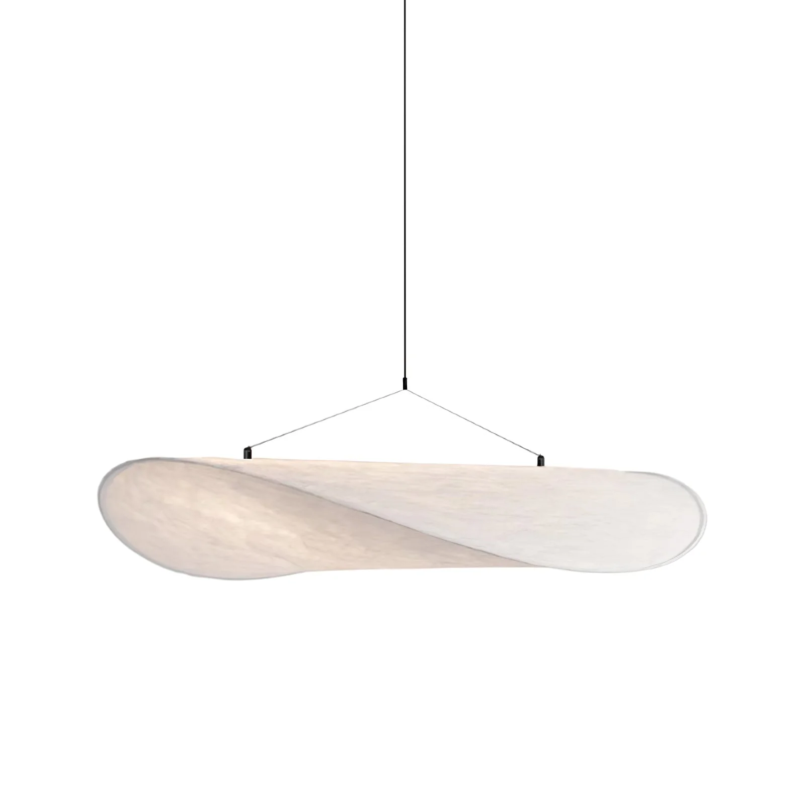 Vela Minimalist Silk Pendant Light - Image 93