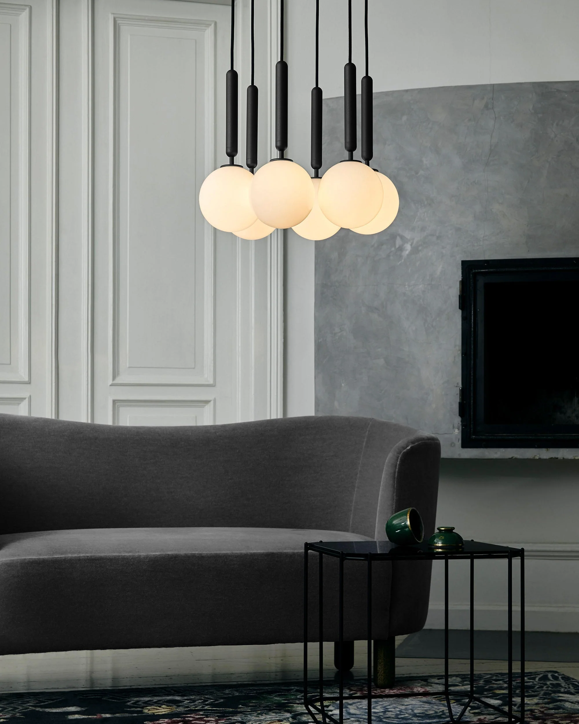 Velain Brass Industrial Pendant Light - Image 56