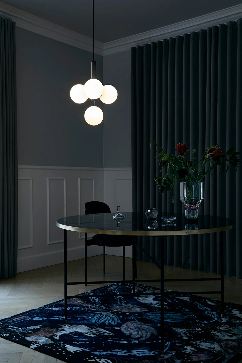 Velain Brass Industrial Pendant Light - Image 89