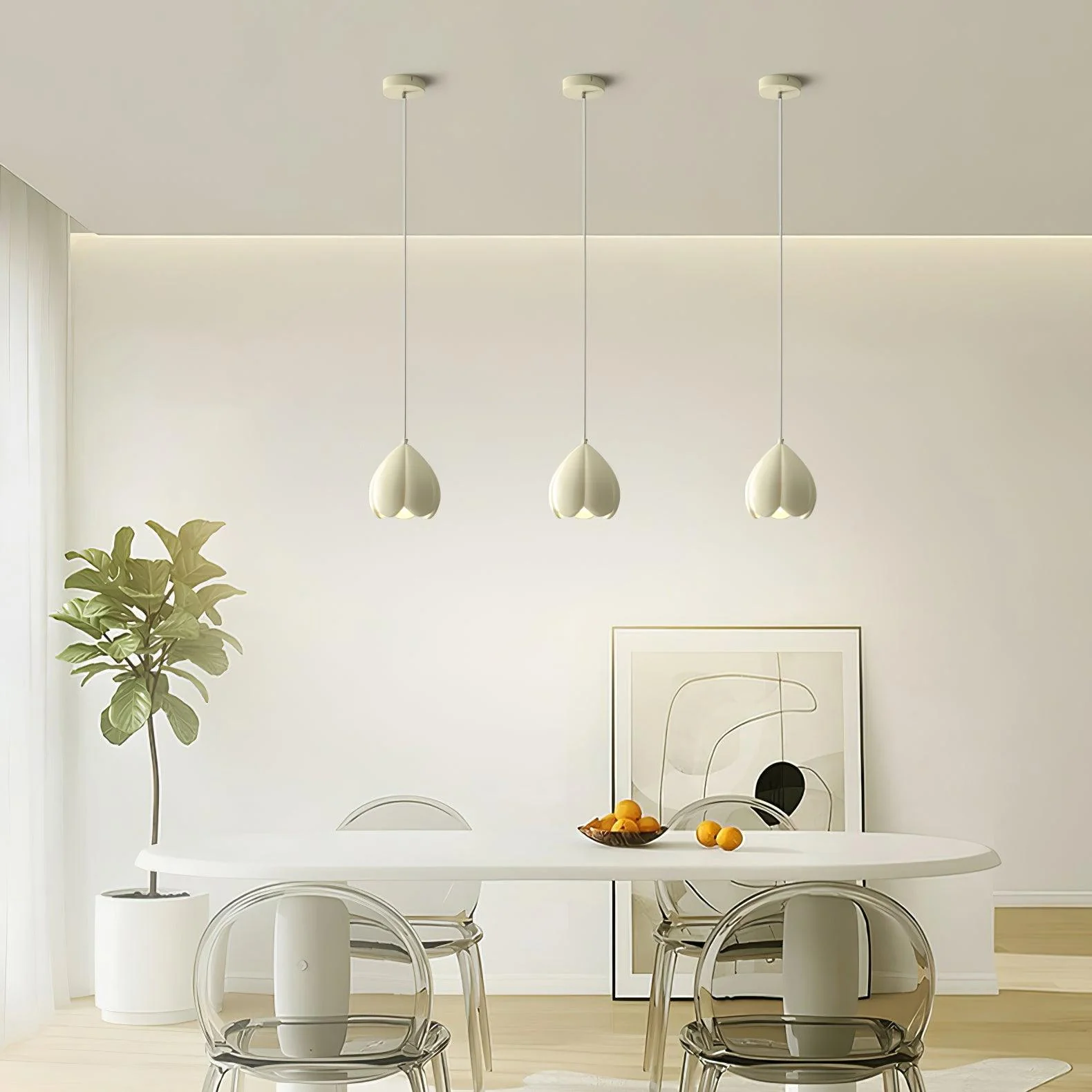 Velara Resin Artistic Pendant Lamp - Image 8