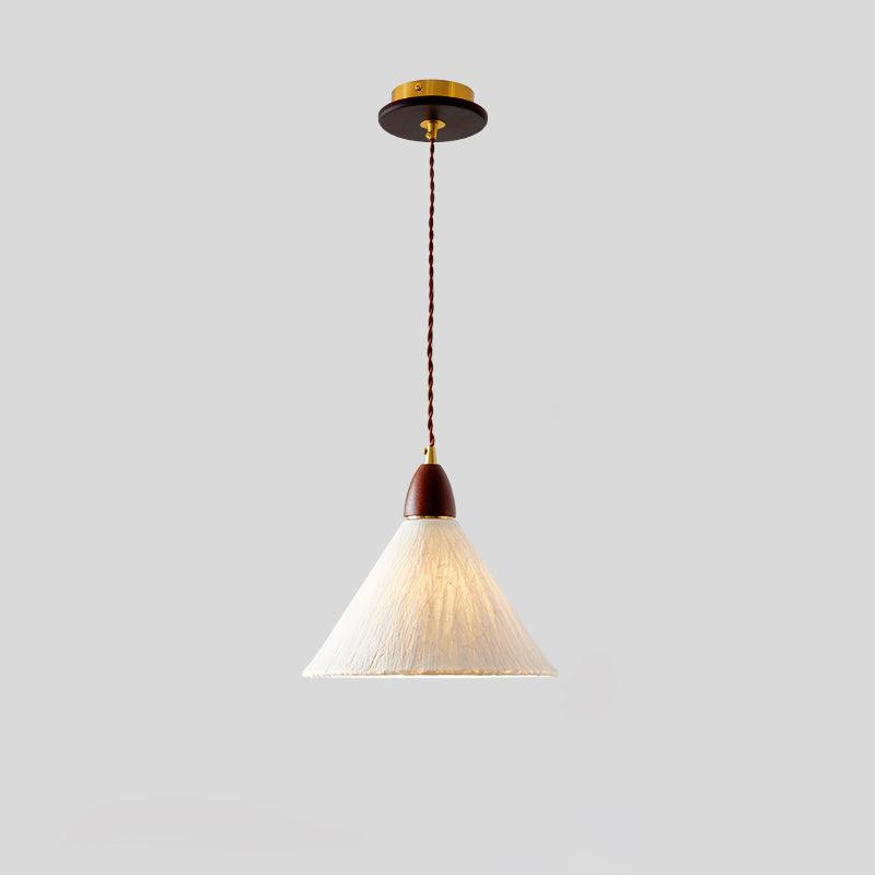 Vellara Paper & Wood Pendant Lamp - Image 19