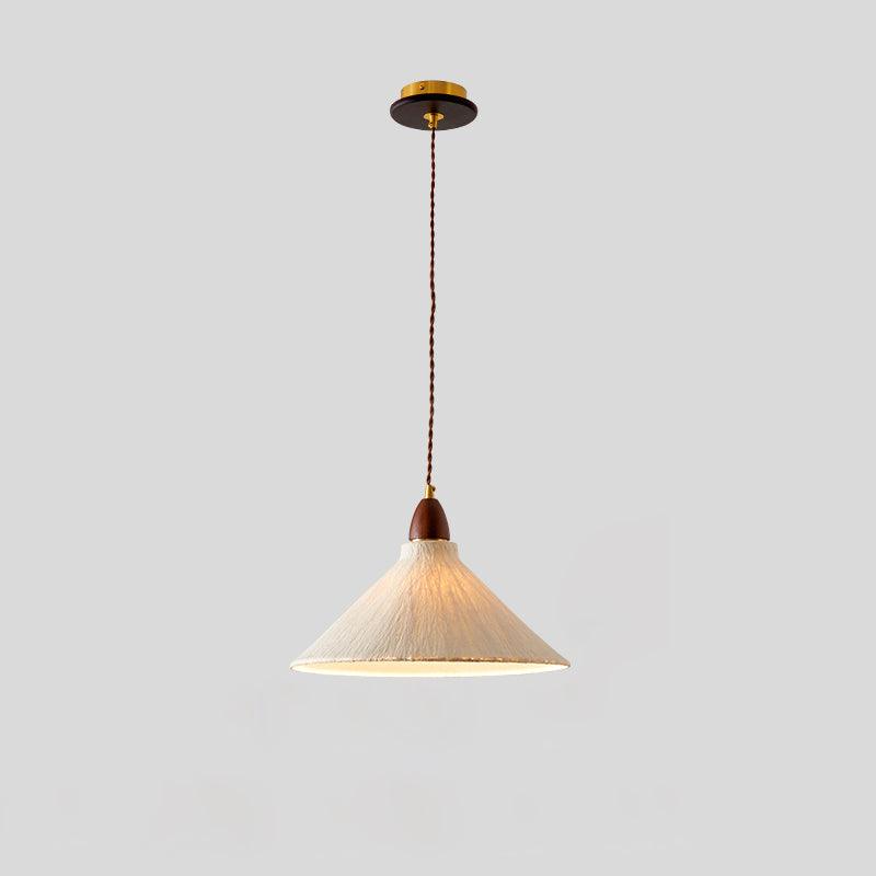 Vellara Paper & Wood Pendant Lamp - Image 21